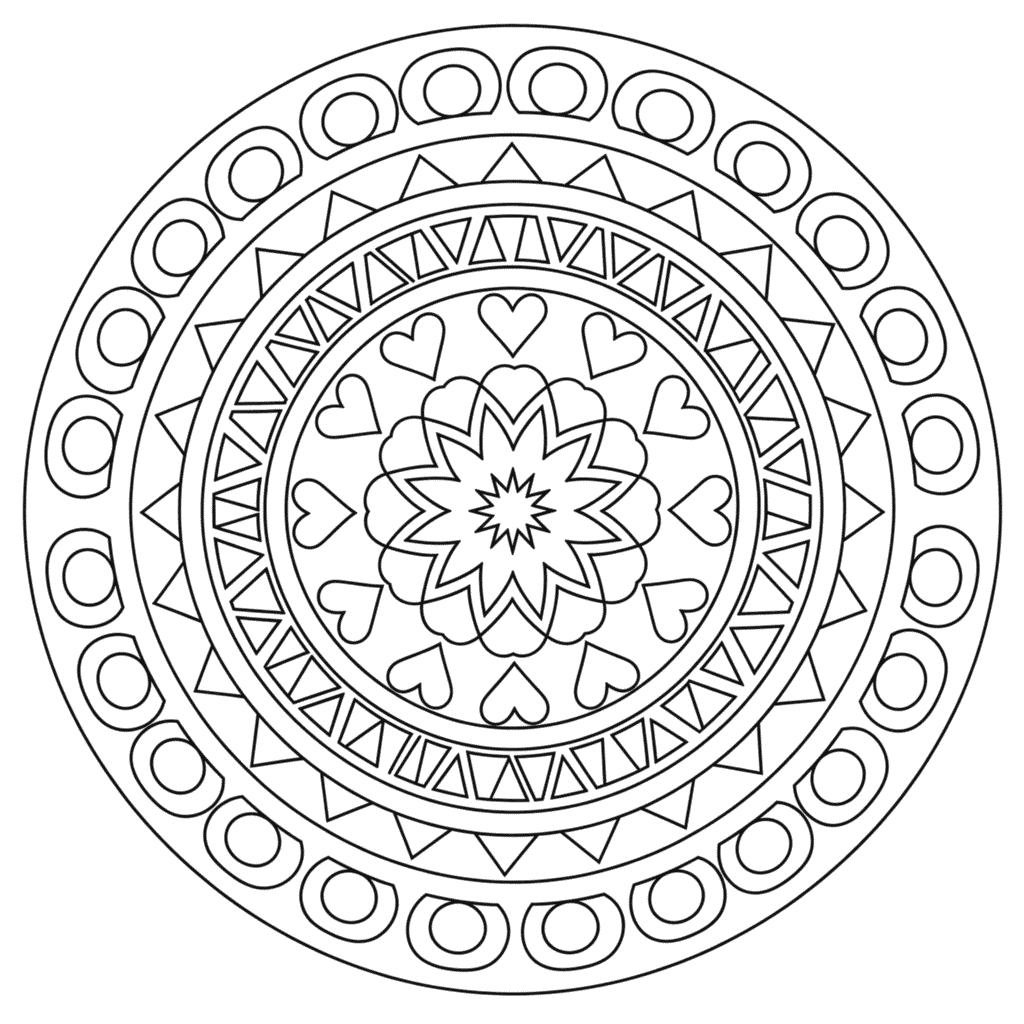 Mandala Patterns coloring pages Mandala & Patterns coloring pages